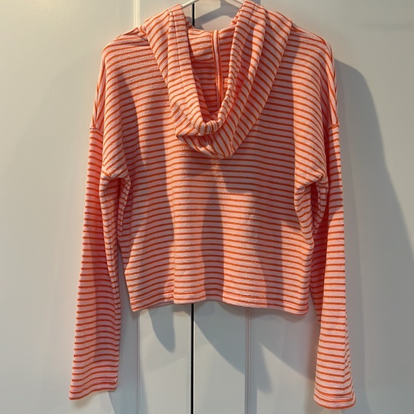 Orange Striped Hoodie size XS - Picture 5 of 5